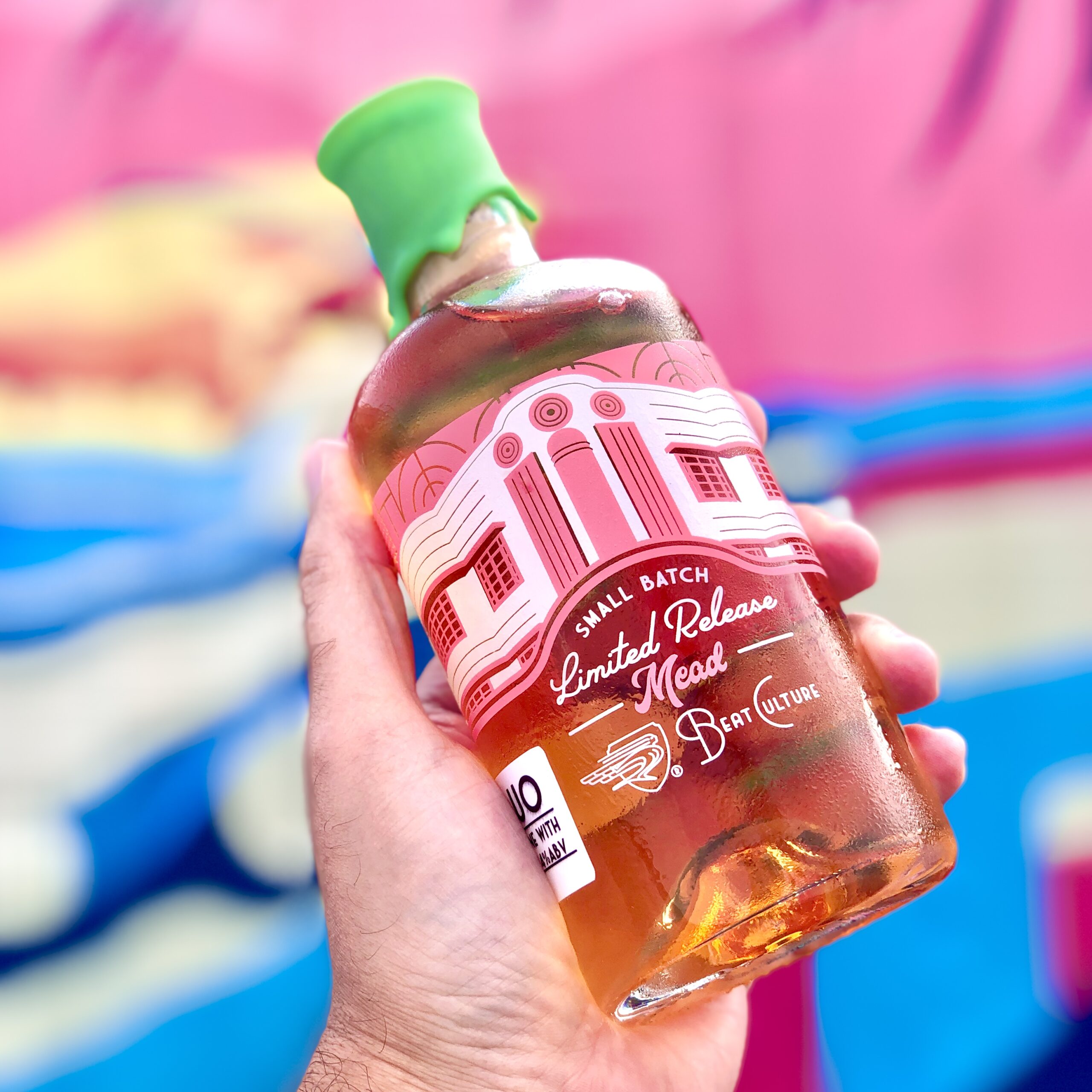 Beat Culture Mead Bottle Design