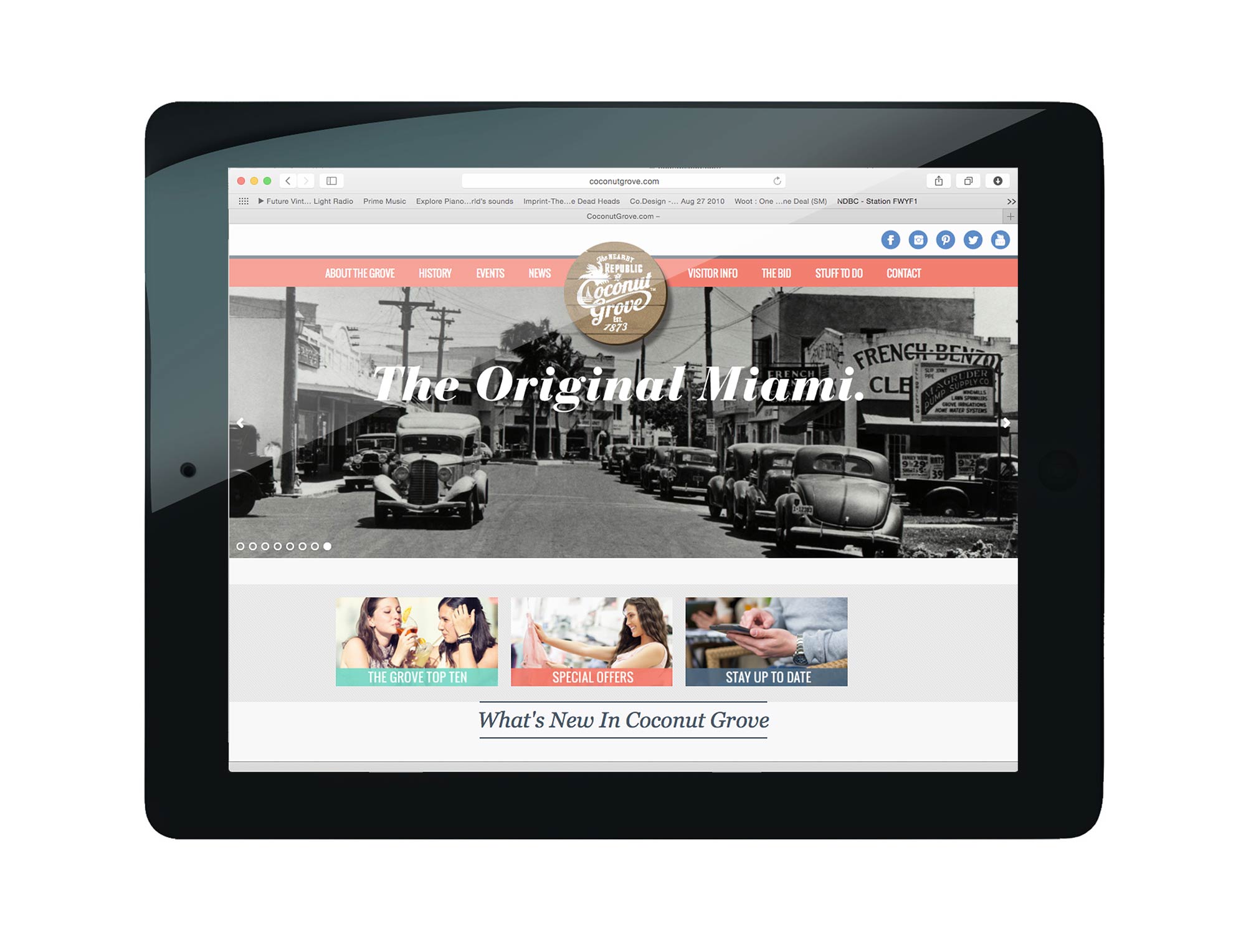 Coconut Grove Website