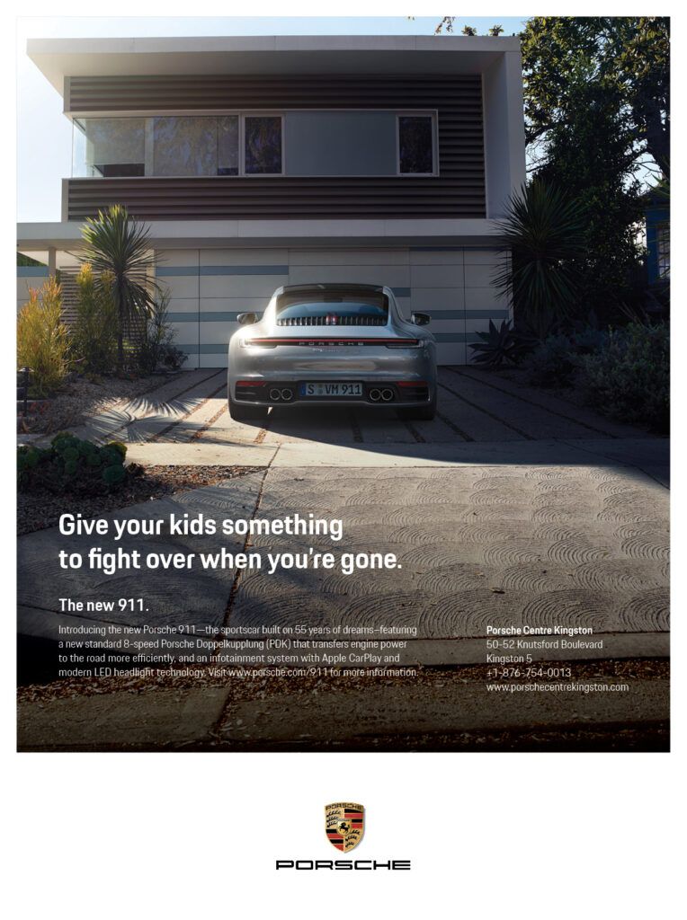 Porsche Print Advertising